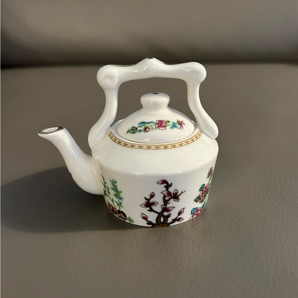 Miniature Coalport Indian Tree teapot